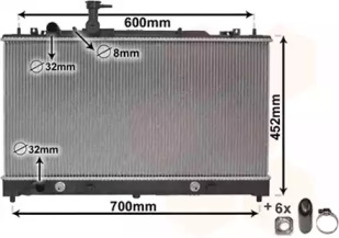 Теплообменник VAN WEZEL 27002163