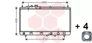 Теплообменник VAN WEZEL 27002168