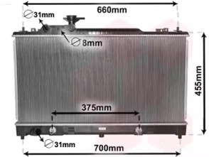 Теплообменник VAN WEZEL 27002223