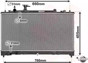 Теплообменник VAN WEZEL 27002227