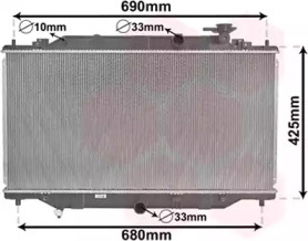 Теплообменник VAN WEZEL 27002269