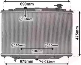 Теплообменник VAN WEZEL 27002274