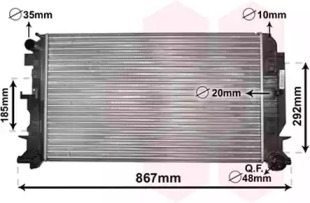 Теплообменник VAN WEZEL 30002444