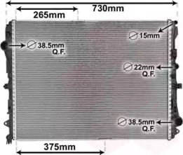 Теплообменник VAN WEZEL 30002667