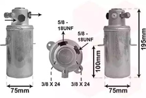 Осушитель VAN WEZEL 3000D668