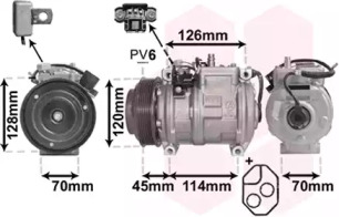 Компрессор VAN WEZEL 3000K278