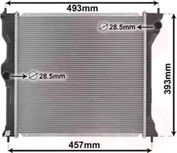 Теплообменник VAN WEZEL 32002243