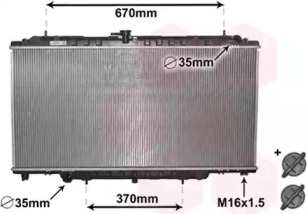 Теплообменник VAN WEZEL 33002394