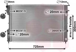 Теплообменник VAN WEZEL 37002193