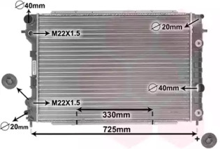 Теплообменник VAN WEZEL 37002199