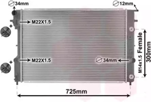 Теплообменник VAN WEZEL 37002202