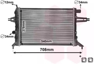 Теплообменник VAN WEZEL 37002272