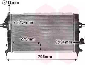 Теплообменник VAN WEZEL 37002364