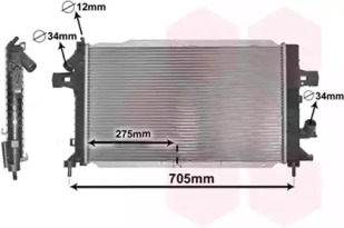 Теплообменник VAN WEZEL 37002383