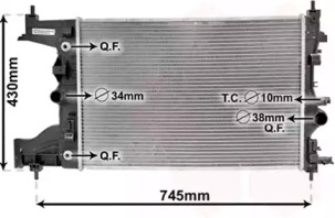 Теплообменник VAN WEZEL 37002486