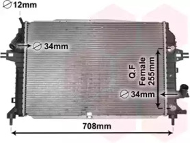 Теплообменник VAN WEZEL 37002489