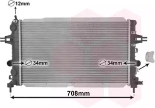 Теплообменник VAN WEZEL 37002490