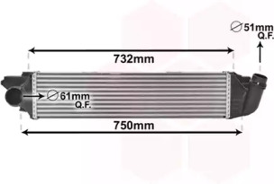 Интеркулер VAN WEZEL 37004622