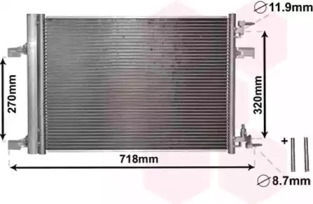 Конденсатор VAN WEZEL 37005500