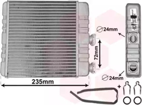 Теплообменник VAN WEZEL 37006321