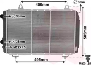 Теплообменник VAN WEZEL 40002112