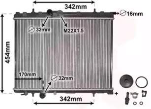 Теплообменник VAN WEZEL 40002189