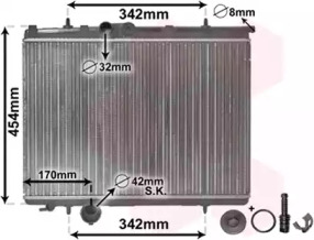 Теплообменник VAN WEZEL 40002210