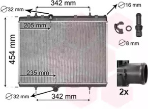 Теплообменник VAN WEZEL 40002267