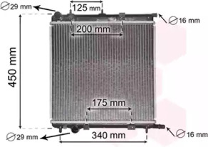 Теплообменник VAN WEZEL 40002289