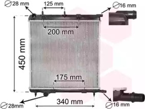 Теплообменник VAN WEZEL 40002293