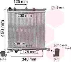 Теплообменник VAN WEZEL 40002368