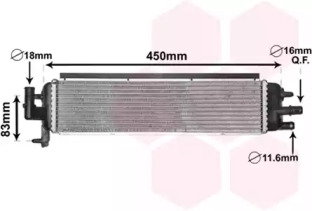 Теплообменник VAN WEZEL 40002382