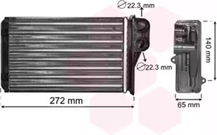 Теплообменник VAN WEZEL 40006292