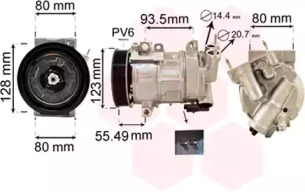 Компрессор VAN WEZEL 4000K315