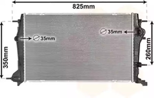 Теплообменник VAN WEZEL 43002616