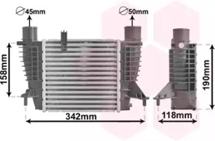 Теплообменник VAN WEZEL 43004338