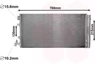 Конденсатор VAN WEZEL 43005449