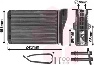 Теплообменник VAN WEZEL 43006250