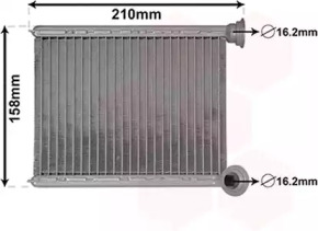 Теплообменник VAN WEZEL 43006629