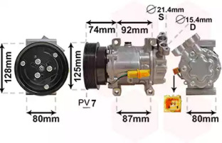 Компрессор VAN WEZEL 4300K452