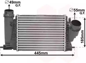 Теплообменник VAN WEZEL 43014701