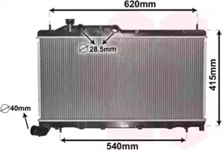 Теплообменник VAN WEZEL 51002105