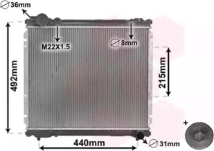 Теплообменник VAN WEZEL 52002039