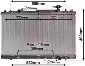 Теплообменник VAN WEZEL 52002126