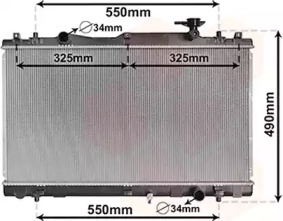 Теплообменник VAN WEZEL 52002127