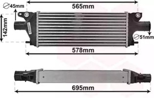 Теплообменник VAN WEZEL 52014701