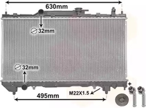 Теплообменник VAN WEZEL 53002238