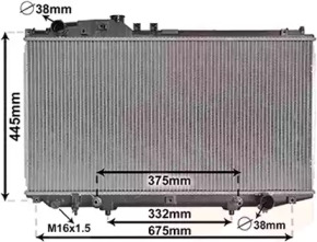 Теплообменник VAN WEZEL 53002337