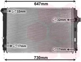 Теплообменник VAN WEZEL 53002700