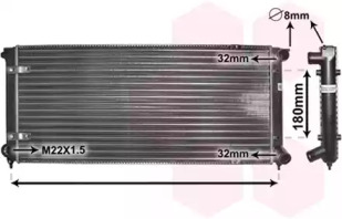 Теплообменник VAN WEZEL 58002041